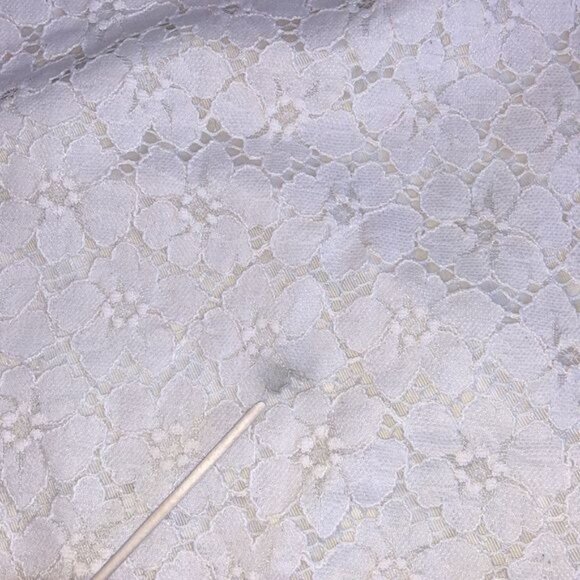 TIBI Lace Overlay Blouse Top - 4 - Picture 8 of 8